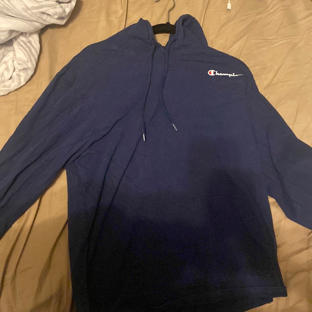 Navy Blue XL Champion Hoodie